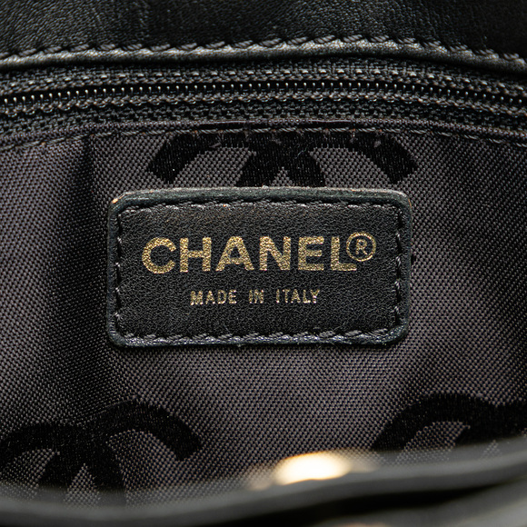 Pre-Loved Chanel Small CC Quilted Calfskin Wild Stitch Tote - Picture 5 of 11